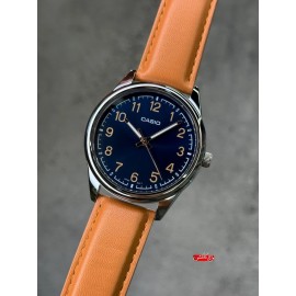 ساعت کاسیو بند چرمی اورجینال مردانه-CASIO ORIGINAL