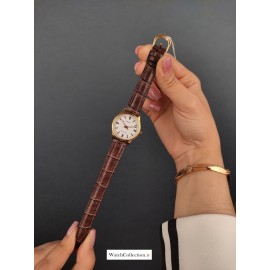 ساعت مچی  کاسیو اورجینال زنانه بند چرمی-Original CASIO japan