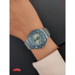 ساعت مچی  کاسیو اورجینال زنانه آبی یخی-Original CASIO japan