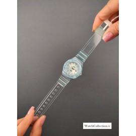 ساعت مچی  کاسیو اورجینال زنانه آبی یخی-Original CASIO japan