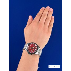 ساعت مچی صفحه قرمز کاسیو اصل ژاپن-original  CASIO japan