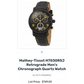 خرید ساعت مردانه متی تیسو اصل سوئیس- original MATHEY TISSOT