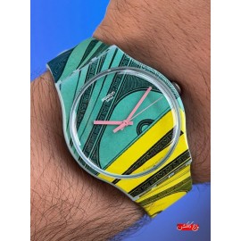 ساعت مچی سواچ سوئیسی اورجینال مدل -SUOG107  