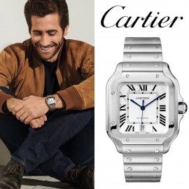 فروش ساعت بند فلری مردانه کارتیه سانتوس در گالری واچ کالکشن cartier 