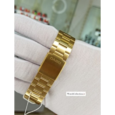 فروش ساعت بند فلزی طلایی کاسیو ژاپنی اورجینال در گالری واچ کالکشن original #CASIO japan