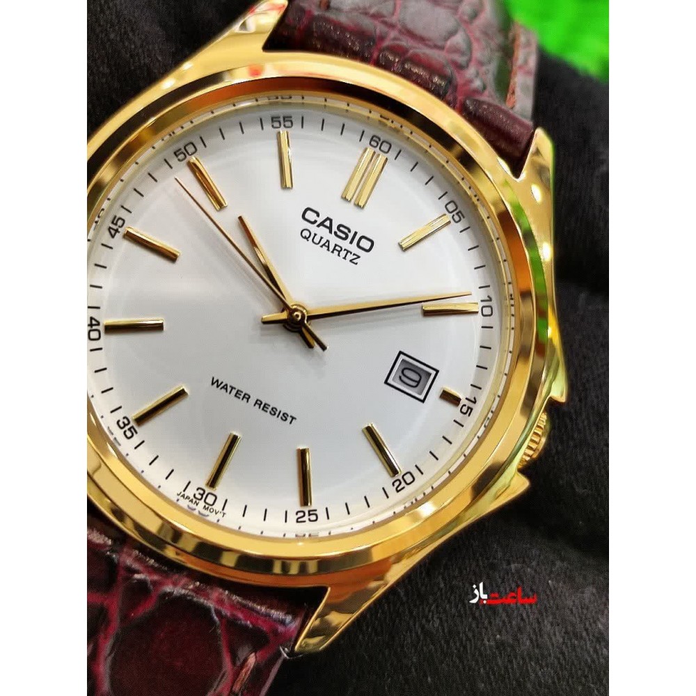 خرید ساعت بند چرمی کاسیو اورجینال ژاپنی در گالری واچ کالکشن original CASIO japan