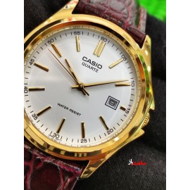 خرید ساعت بند چرمی کاسیو اورجینال ژاپنی در گالری واچ کالکشن original CASIO japan