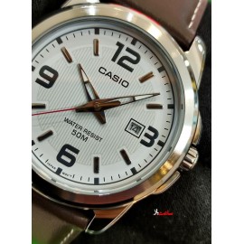 خرید آنلاین ساعت مردانه کاسیو کلاسیک بند چرمی در گالری واچ کالکشن CASIO ORIGINAL