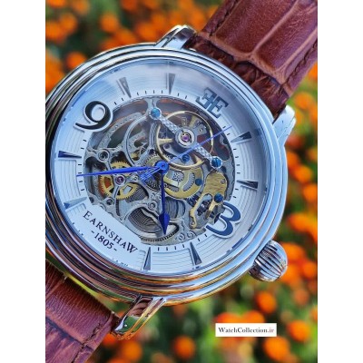 فروش ساعت ارنشا اتوماتیک اسکلتون انگلیسی اورجینال در گالری واچ کالکشن original #EARNSHAW london