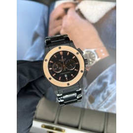 رنگبندی ساعت هوبلو مردانه بند فلزی کرونوگراف در گالری واچ کالکشن HUBLOT