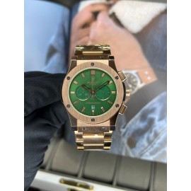 رنگبندی ساعت هوبلو مردانه بند فلزی کرونوگراف در گالری واچ کالکشن HUBLOT