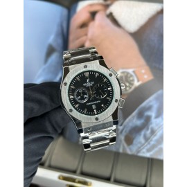 رنگبندی ساعت هوبلو مردانه بند فلزی کرونوگراف در گالری واچ کالکشن HUBLOT