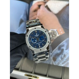 رنگبندی ساعت هوبلو مردانه بند فلزی کرونوگراف در گالری واچ کالکشن HUBLOT