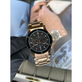 رنگبندی ساعت هوبلو مردانه بند فلزی کرونوگراف در گالری واچ کالکشن HUBLOT