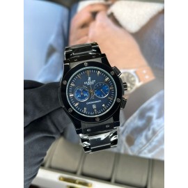 رنگبندی ساعت هوبلو مردانه بند فلزی کرونوگراف در گالری واچ کالکشن HUBLOT