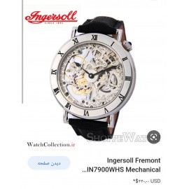 فروش ساعت اینگرسول اِسکلتون اورجینال آمریکایی در گالری واچ کالکشن original #INGERSOLL london