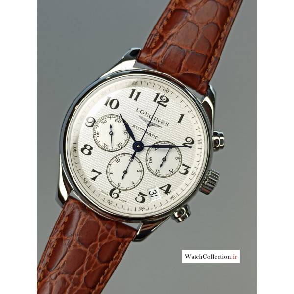 فروش ساعت لونژین سوئیسی کرونوگراف اورجینال در گالری واچ کالکشن original #LONGINES swiss