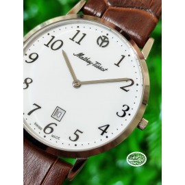 فروش ساعت مردانه بند چرمی متی تیسو سوئیسی اصل در گالری واچ کالکشن original MATHEY TISSOT swiss