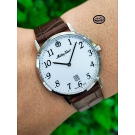 فروش ساعت مردانه بند چرمی متی تیسو سوئیسی اصل در گالری واچ کالکشن original MATHEY TISSOT swiss