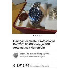 فروش ساعت مردانه اُمگا سیمستر سوئیسی اورجینال در گالری واچ کالکشن Original #OMEGA swiss