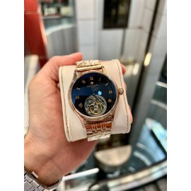 خرید ساعت بند فلزی پتک فیلیپ اتوماتیک اسکلتون در گالری واچ کالکشن PATEK PHILIPPE