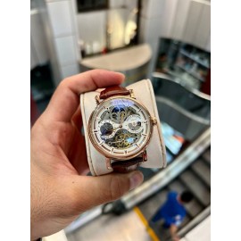 فروش ساعت بند چرمی پتک فیلیپ اتوماتیک اسکلتون در فروشگاه واچ کالکشن PATEK PHILIPPE