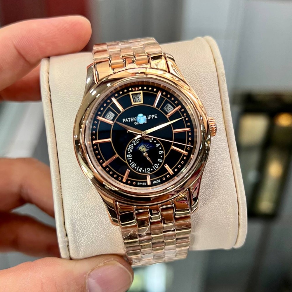 فروش ساعت بند فلزی طلایی مردانه پتک فیلیپ در گالری واچ کالکشن PATEK PHILIPPE vip 