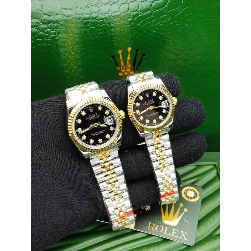 خرید آنلاین ساعت سِت رولکس Date-Just مردانه و زنانه در فروشگاه واچ کالکشن  ROLEX 