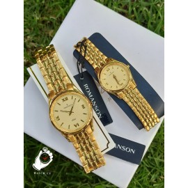 ساعت ست عروس و داماد رومانسون اصل سوئیس در گالری واچ کالکشن original ROMANSON swiss