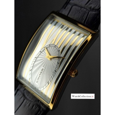 فروش ساعت مردانه بند چرمی رومانسون اورجینال در گالری واچ کالکشن original ROMANSON swiss