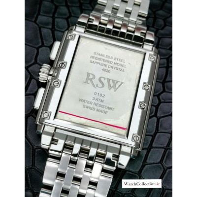فروش ساعت آر.اِس.دبلیو سوئیسی کرونوگراف در گالری واچ کالکشن  original RSW swiss