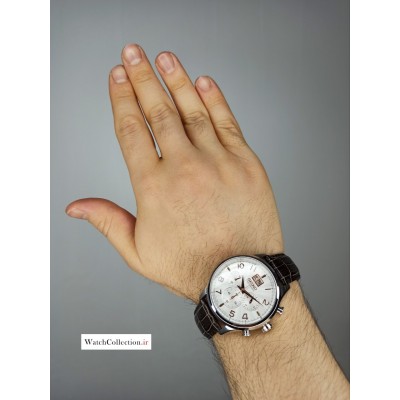 فروش ساعت بند چرمی سیکو کرونوگراف ژاپنی اورجینال در گالری واچ کالکشن Original #SEIKO japan
