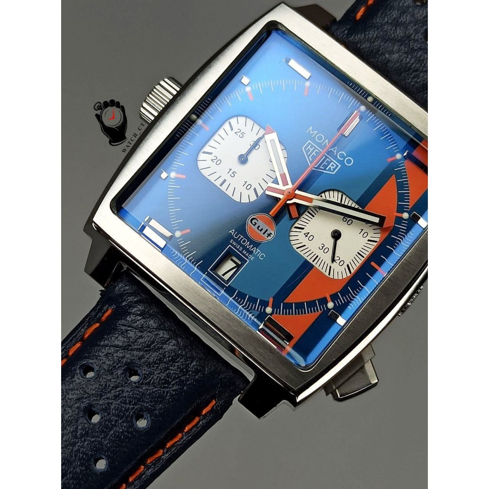 فروش ساعت سه موتوره تگ هویر موناکو در فروشگاه واچ کالکشن TAGHEUER