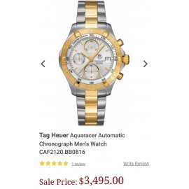  نمایندگی ساعت تگ هویِر اصل Aquaracer در فروشگاه واچ کالکشن original TAGHEUER swiss