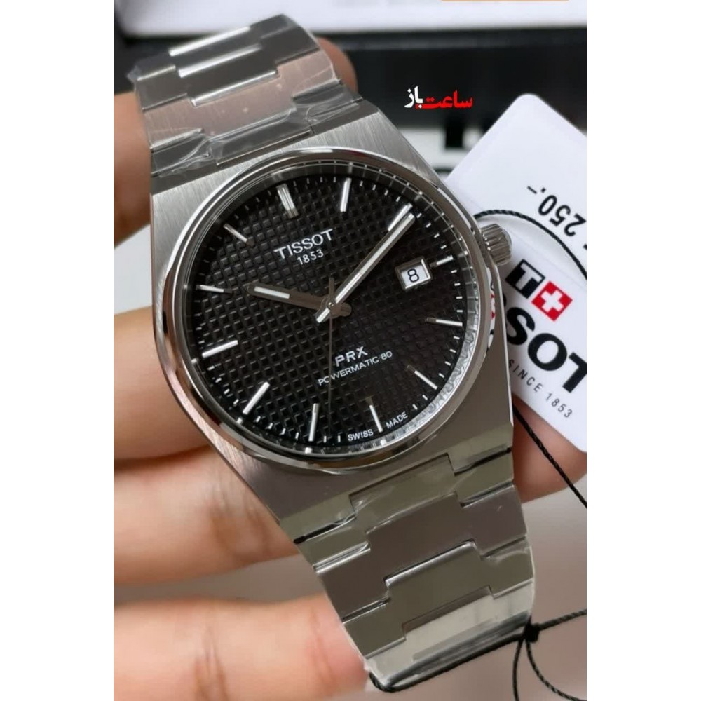 فروش ساعت اتوماتیک تیسو کیفیت سفارشی در گالری واچ کالکشن TISSOT PRX vip