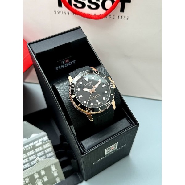 خرید آنلاین ساعت تیسو اتوماتیک SEASTAR در گالری واچ کالکشن TISSOT SEASTAR vip