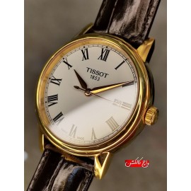 فروش ساعت مردانه بند چرمی تیسو کلاسیک اورجینال در گالری واچ کالکشن original #TISSOT swiss