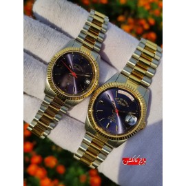 فروش ساعت سِت عروس و داماد وستندواچ رولکسی اتوماتیک سوئیسی در گالری واچ کالکشن original WEST END WATCH swiss