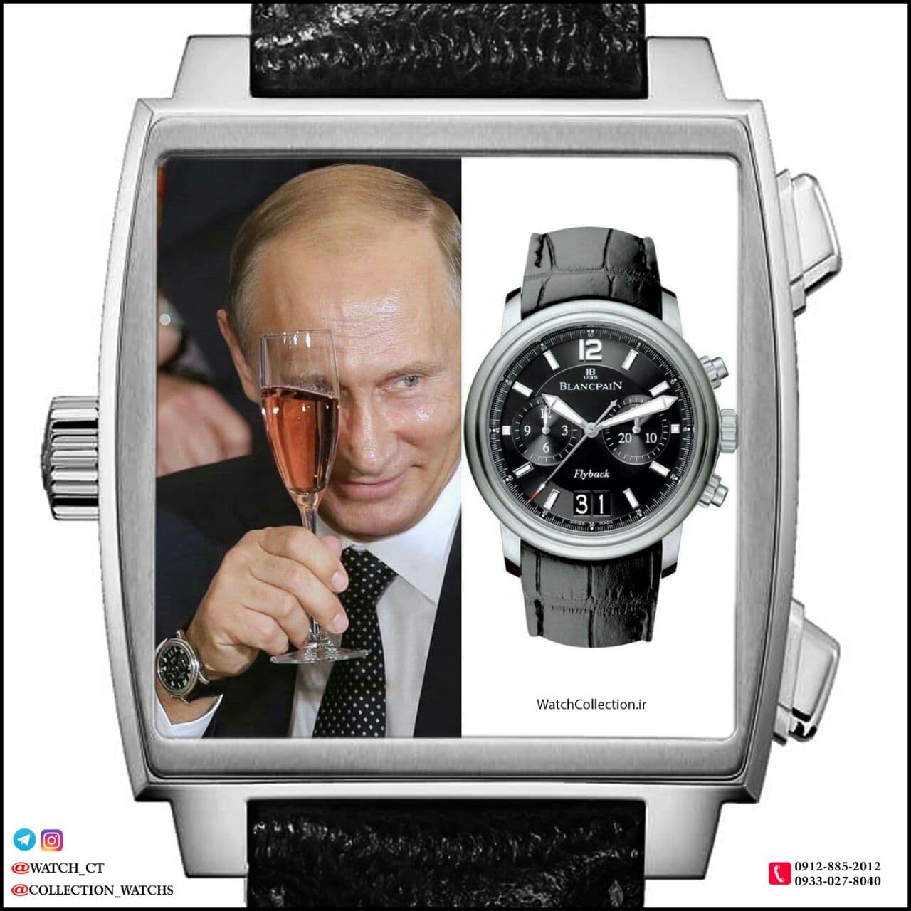 ساعت رئیس جمهور روسیه ولادیمیر پوتین - بِلان پَن
